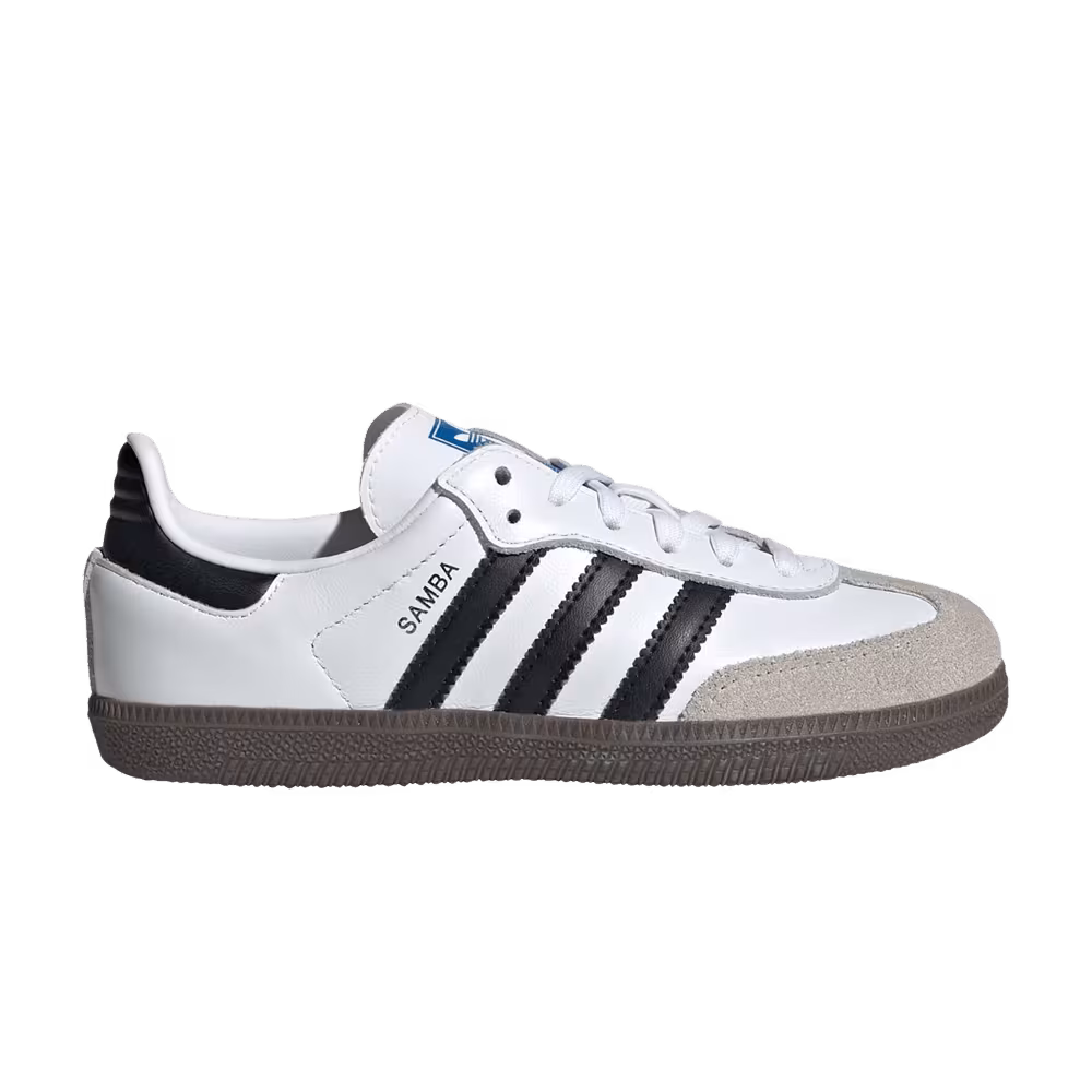 adidas Samba OG K White Black Gum