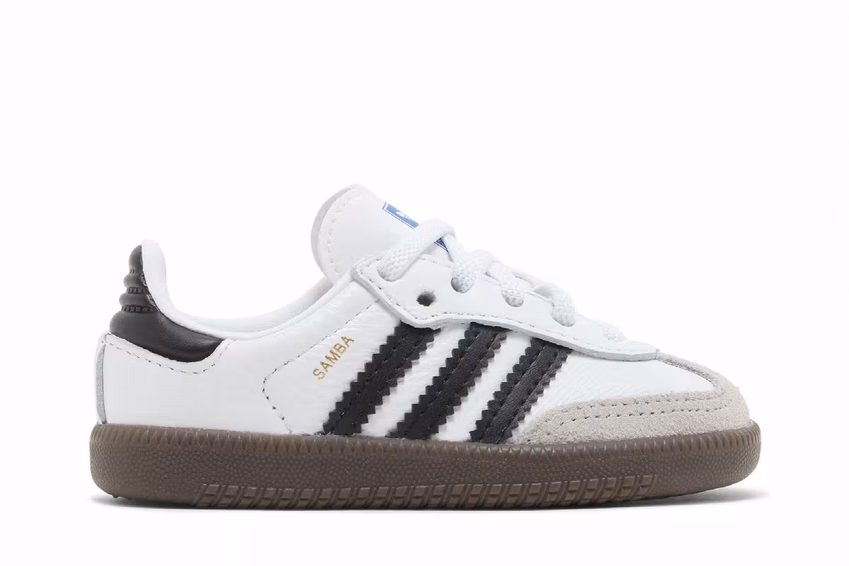 adidas Samba OG I White Black Gum, view 2