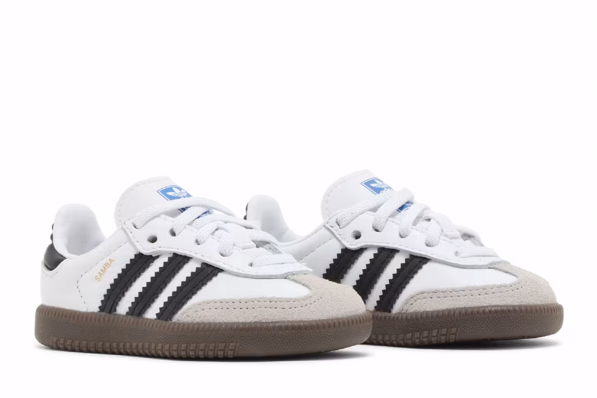 adidas Samba OG I White Black Gum, view 9