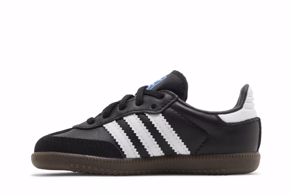 adidas Samba OG I Black White Gum, view 4
