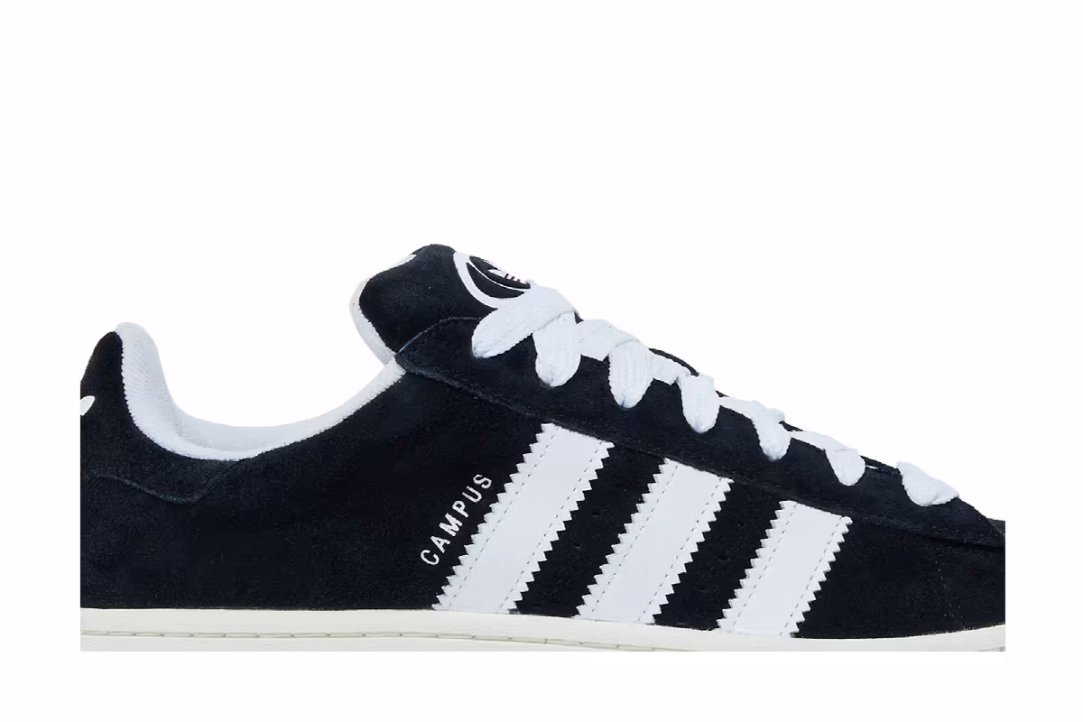 adidas Campus 00s Core Black Gum, view 3