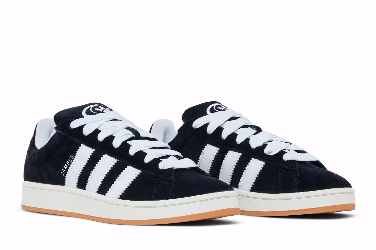 adidas Campus 00s Core Black Gum, view 9