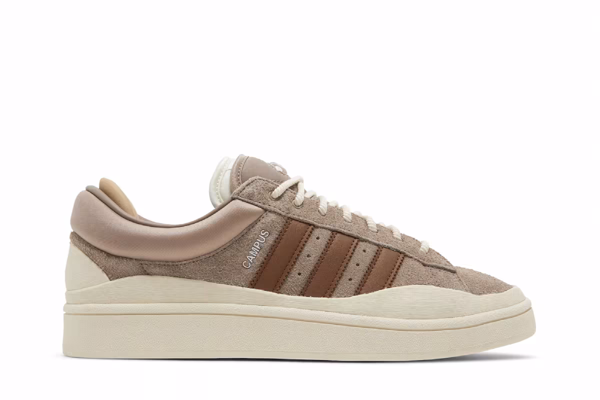 Bad Bunny x adidas Campus Chalky Brown, view 2