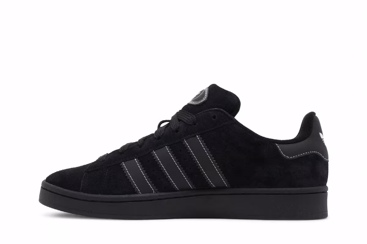 adidas Campus 00s Black White Contrast Stitching, view 4