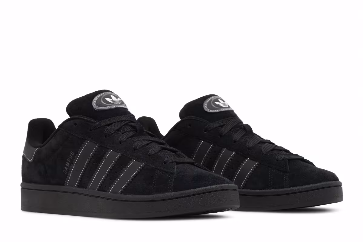 adidas Campus 00s Black White Contrast Stitching, view 9