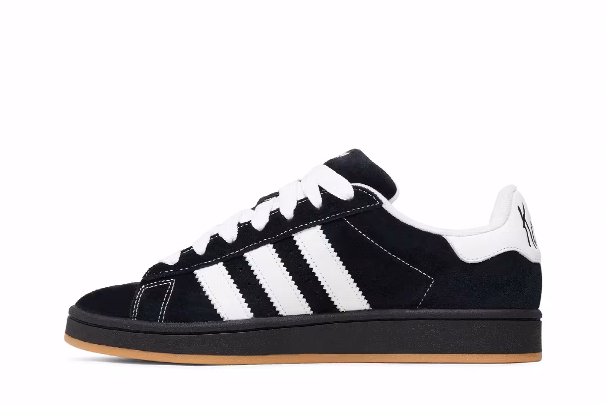 Korn x adidas Campus 00s Black Gum, view 4