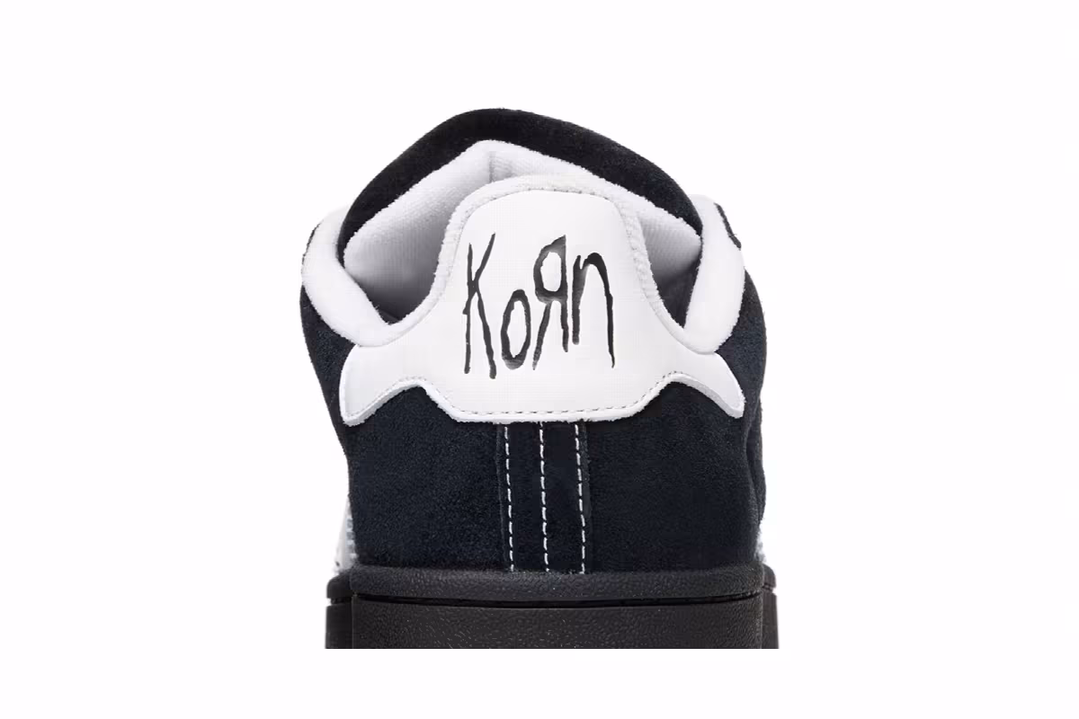 Korn x adidas Campus 00s Black Gum, view 8