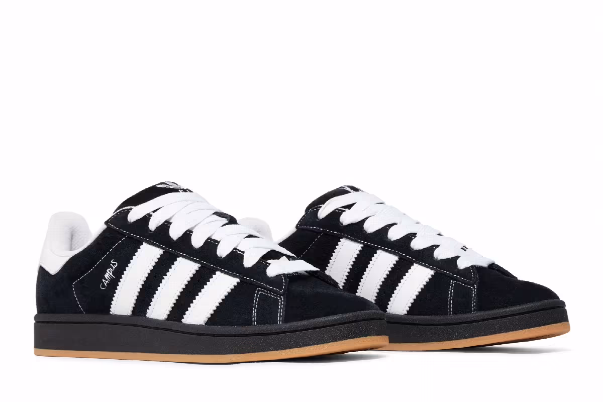 Korn x adidas Campus 00s Black Gum, view 9