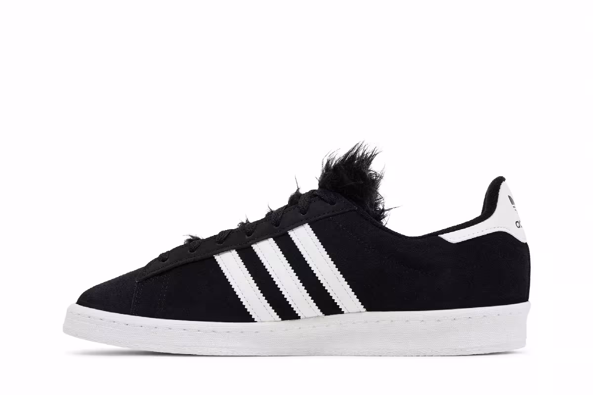 Jeremy Scott x adidas Campus 80s Bones - Black, view 4