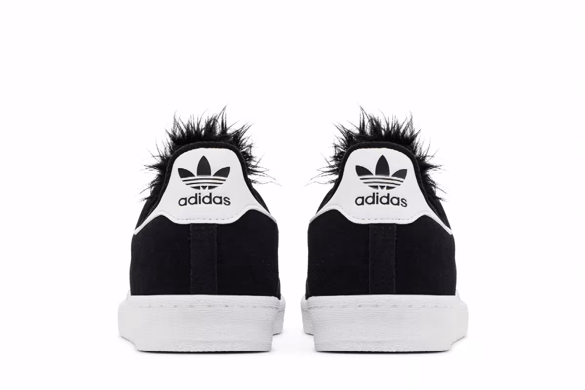 Jeremy Scott x adidas Campus 80s Bones - Black, view 7