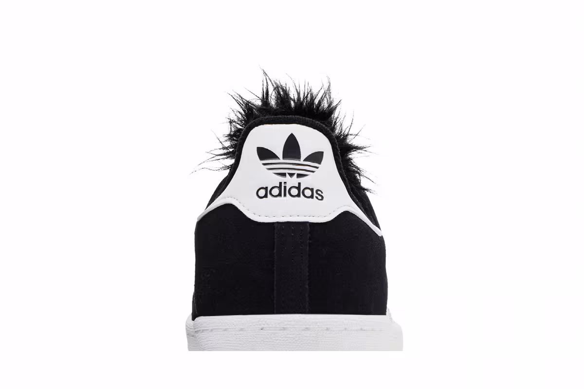 Jeremy Scott x adidas Campus 80s Bones - Black, view 8