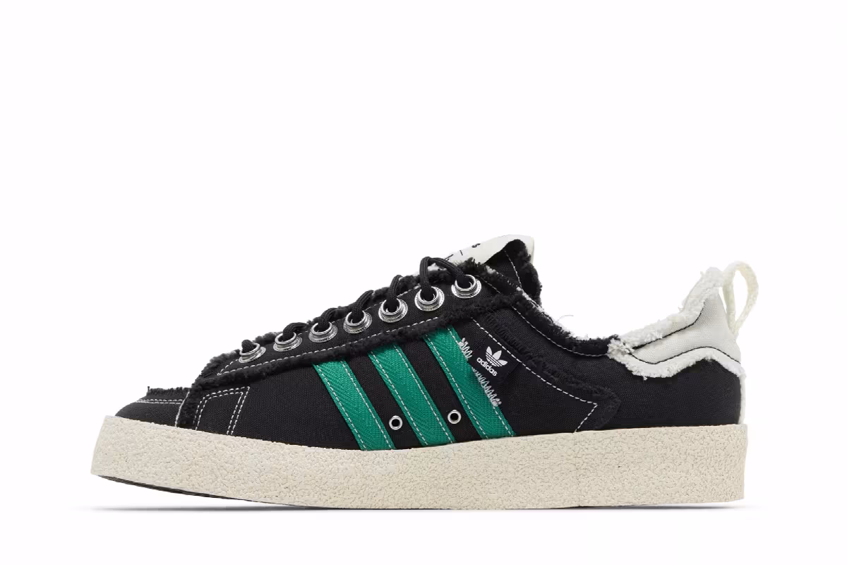 Song for the Mute x adidas Campus 80s Black, view 4