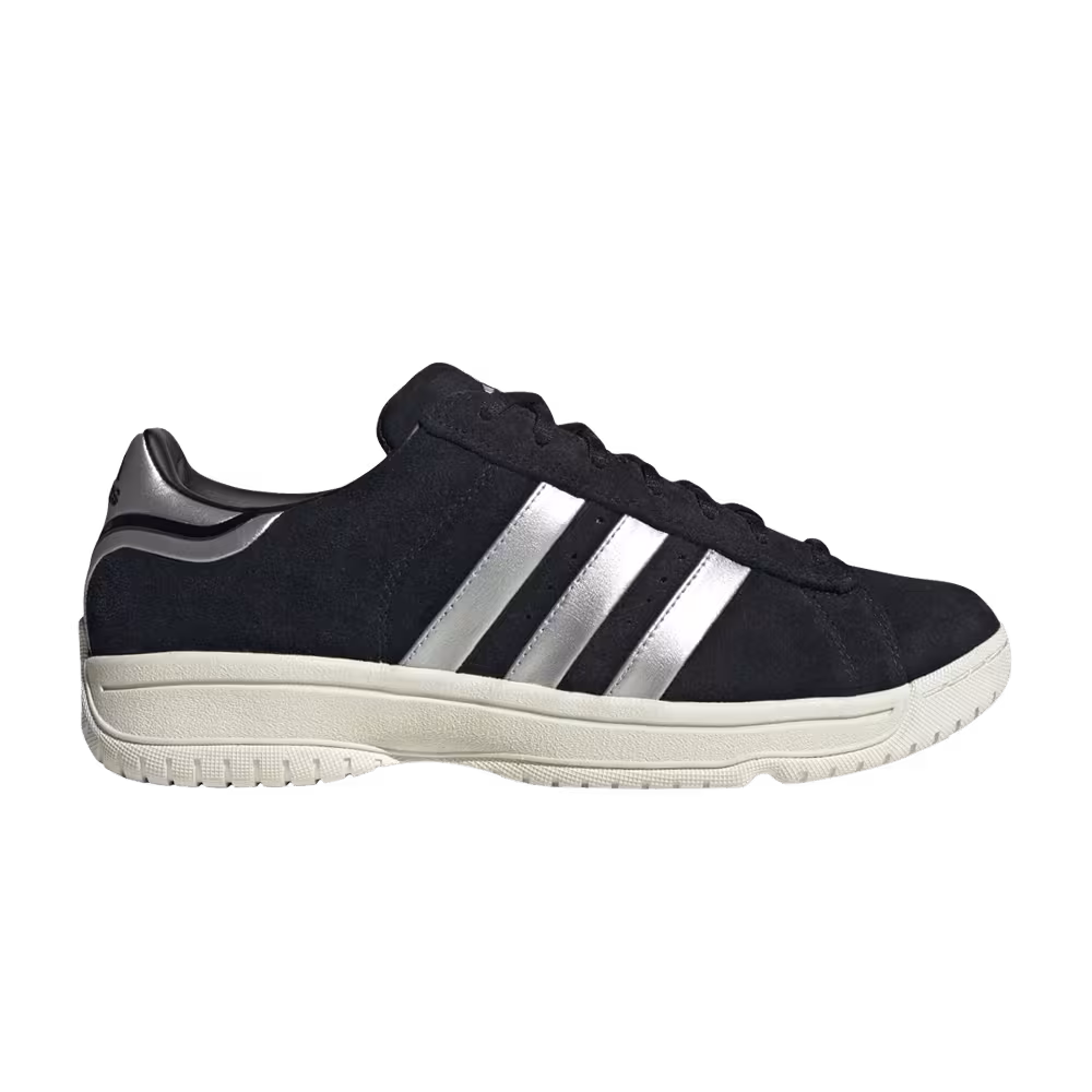 atmos x adidas Campus Supreme Sole Black Silver Metallic