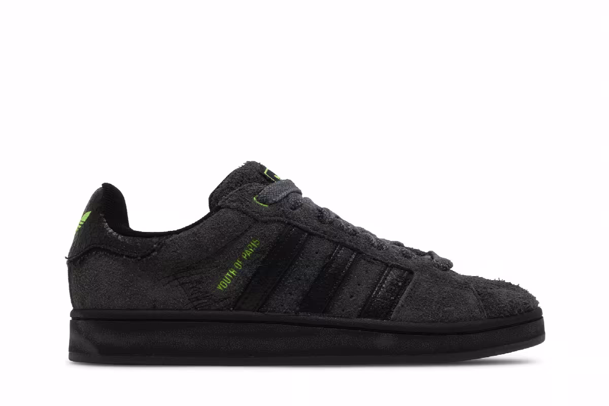 Youth of Paris x adidas Campus 00s Carbon, view 2