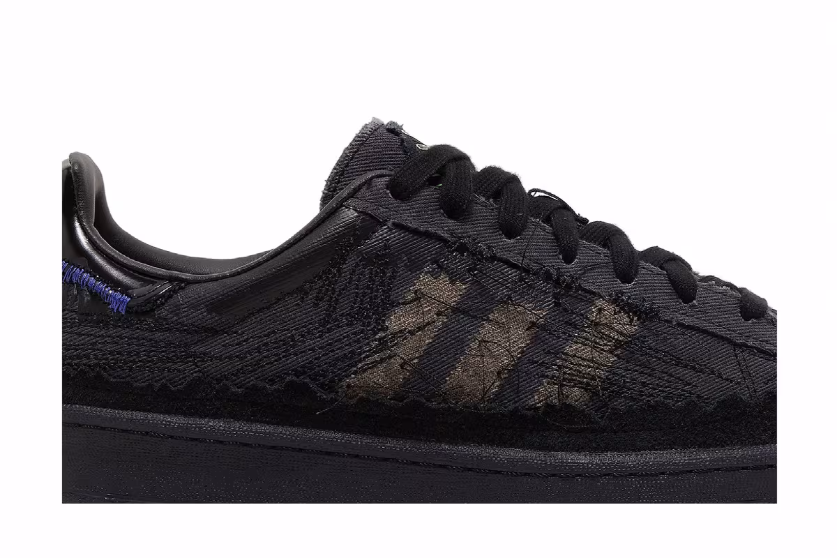 Youth of Paris x adidas Campus 80s Black, view 3