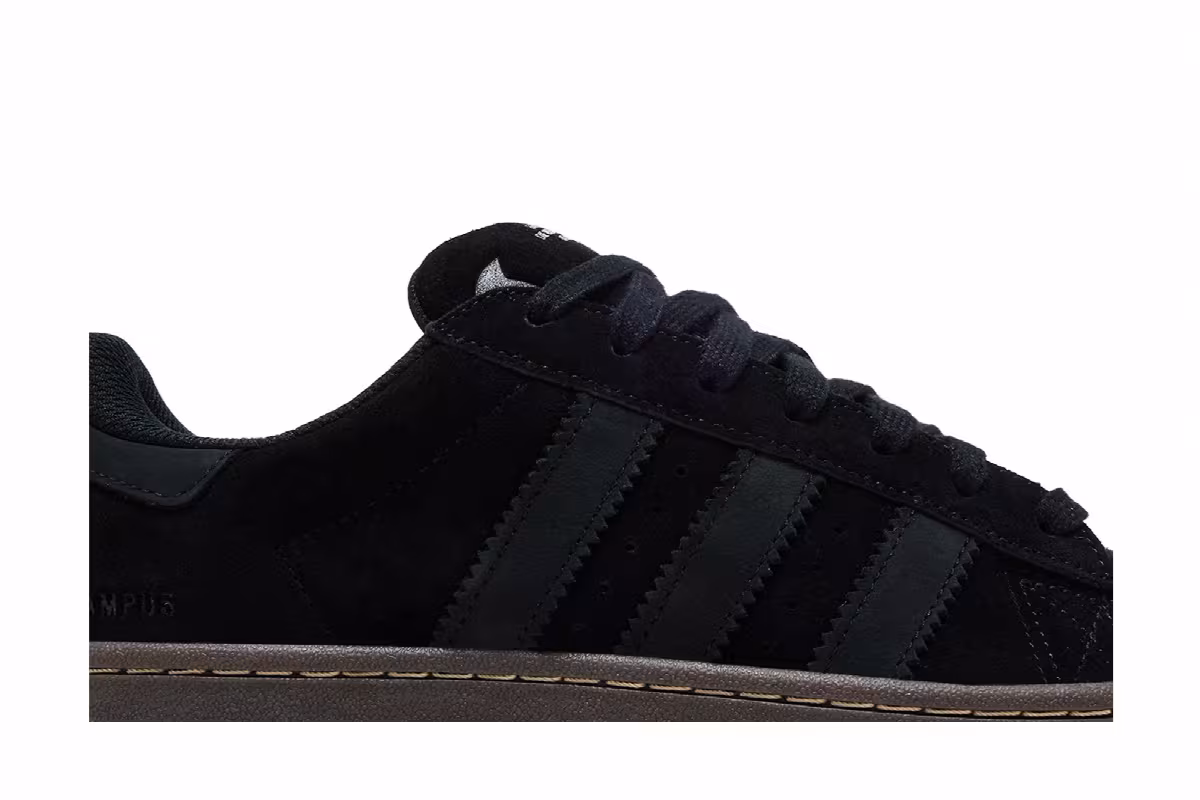 WOK22 x adidas Campus 00s Black, view 3