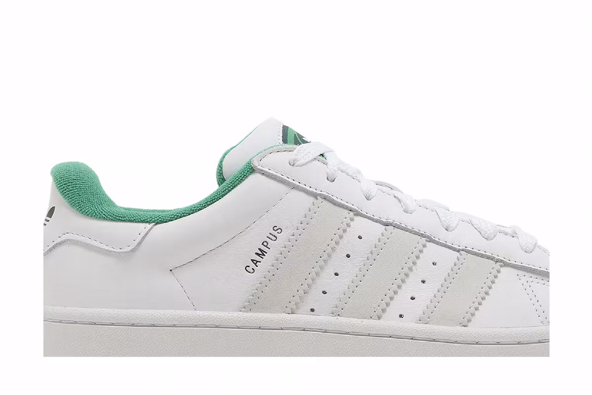 Adidas Campus 00s White Semi Court Green, view 3
