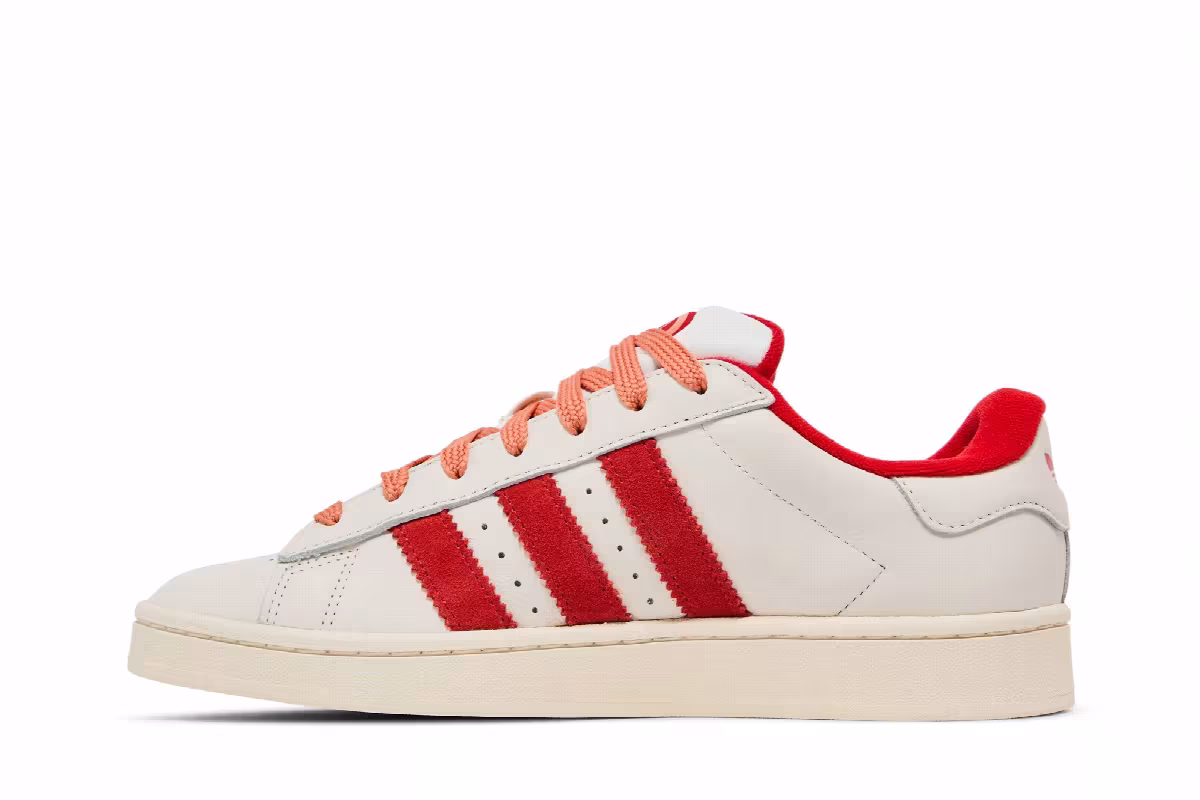 adidas Campus 00s Off White Preloved Red, view 4