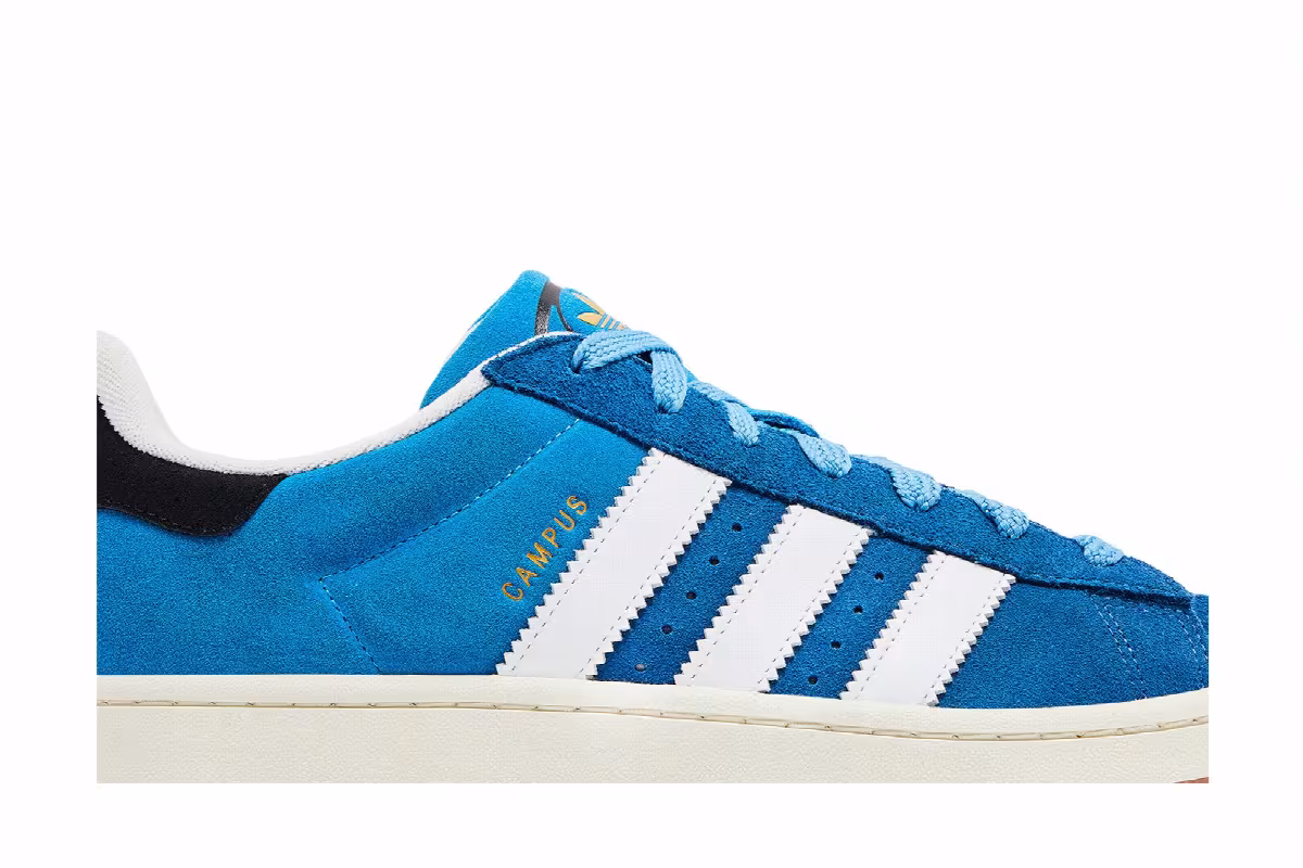 adidas Campus 00s Bright Blue Gum, view 3