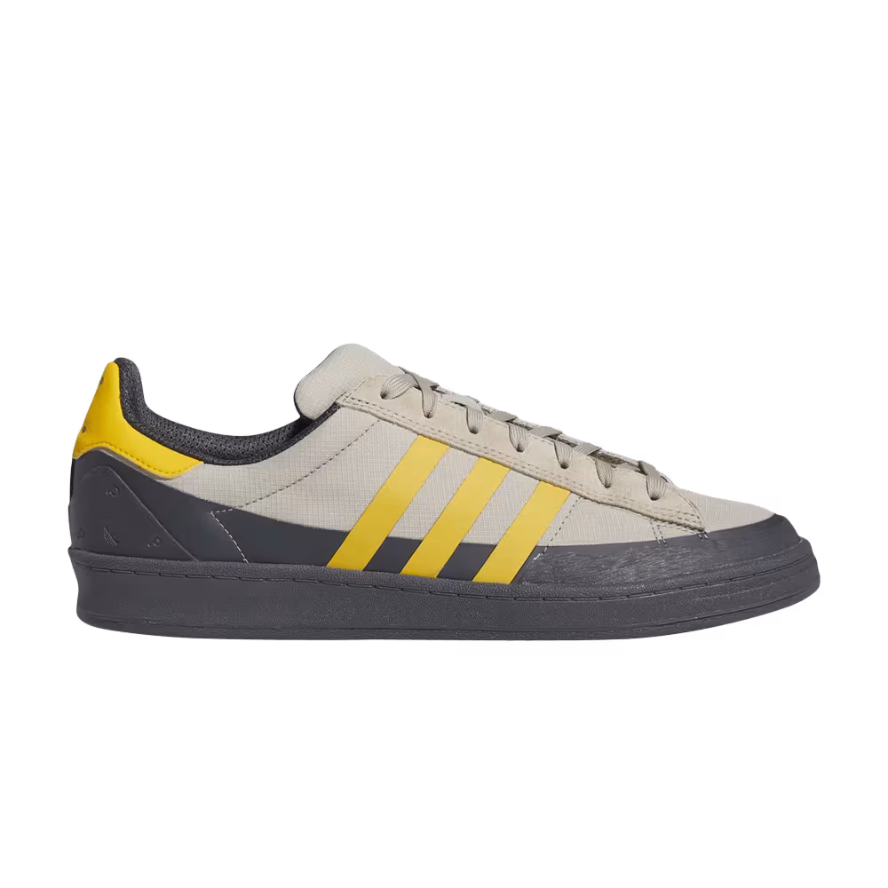 Pop Trading Company x adidas Campus ADV Grey Active Gold