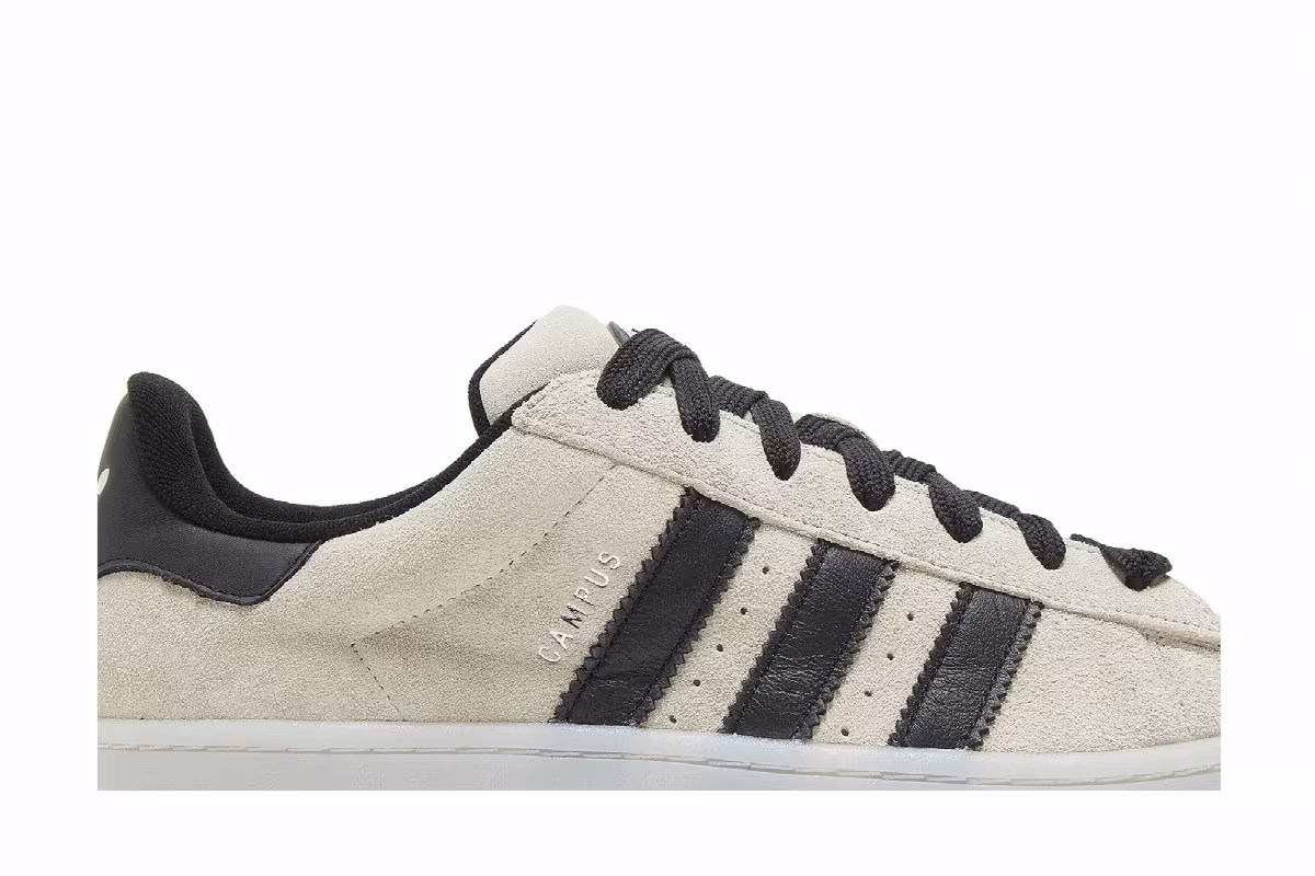 adidas Campus 00s Aluminium Black, view 3