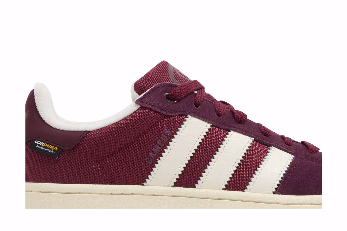 adidas Campus 00s Collegiate Burgundy, view 3