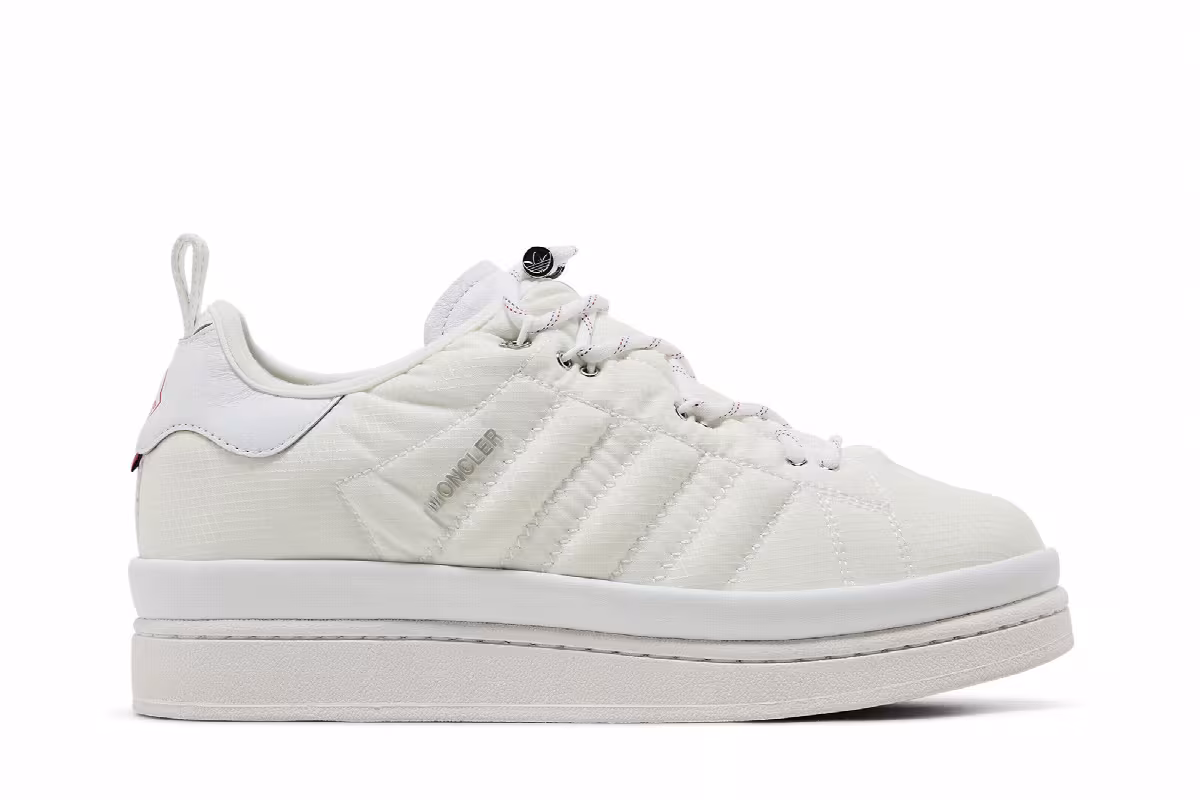 Moncler x adidas Campus The Art of Exploration - White, view 2