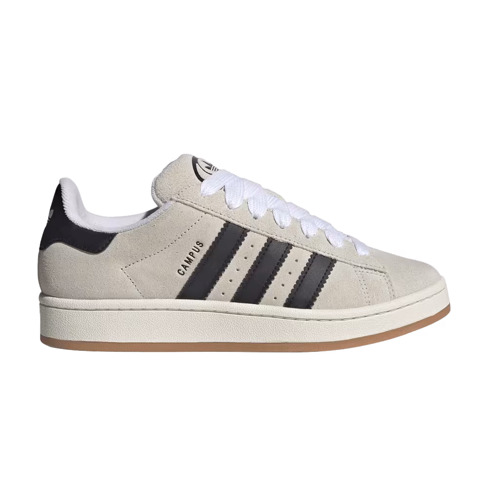 adidas Women's Campus 00s Crystal White Black