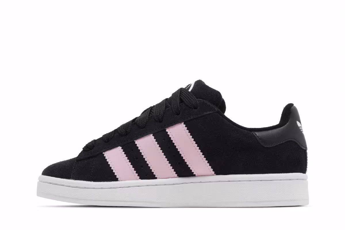 adidas Women's Campus 00s Black True Pink, view 4