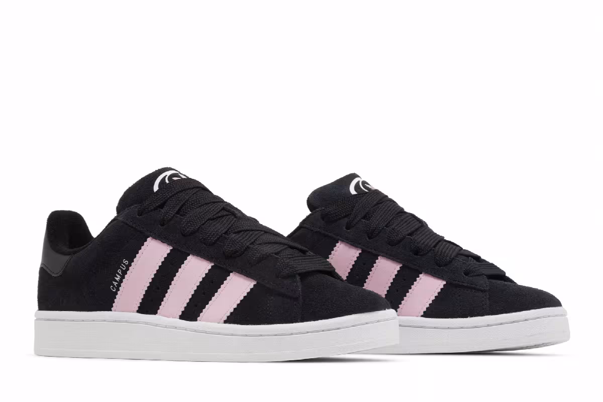 adidas Women's Campus 00s Black True Pink, view 9