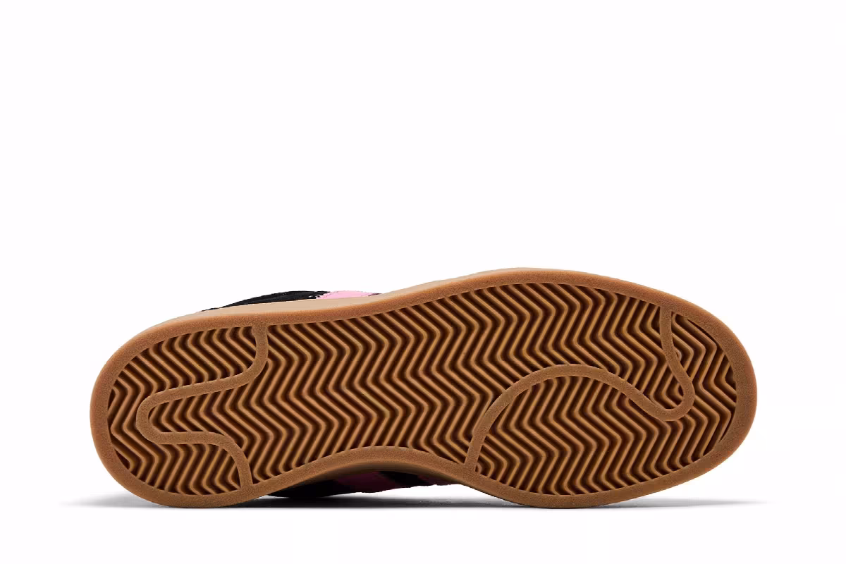 adidas Women's Campus 00s Black True Pink Gum, view 5