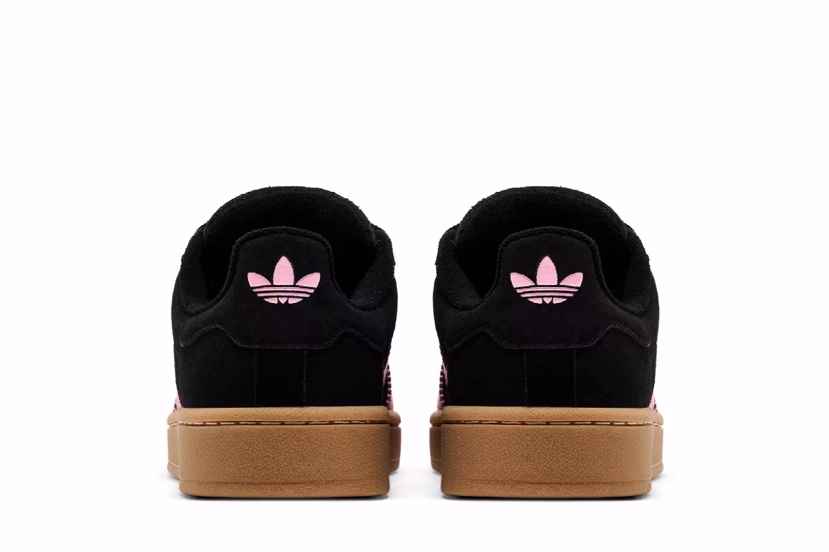 adidas Women's Campus 00s Black True Pink Gum, view 7