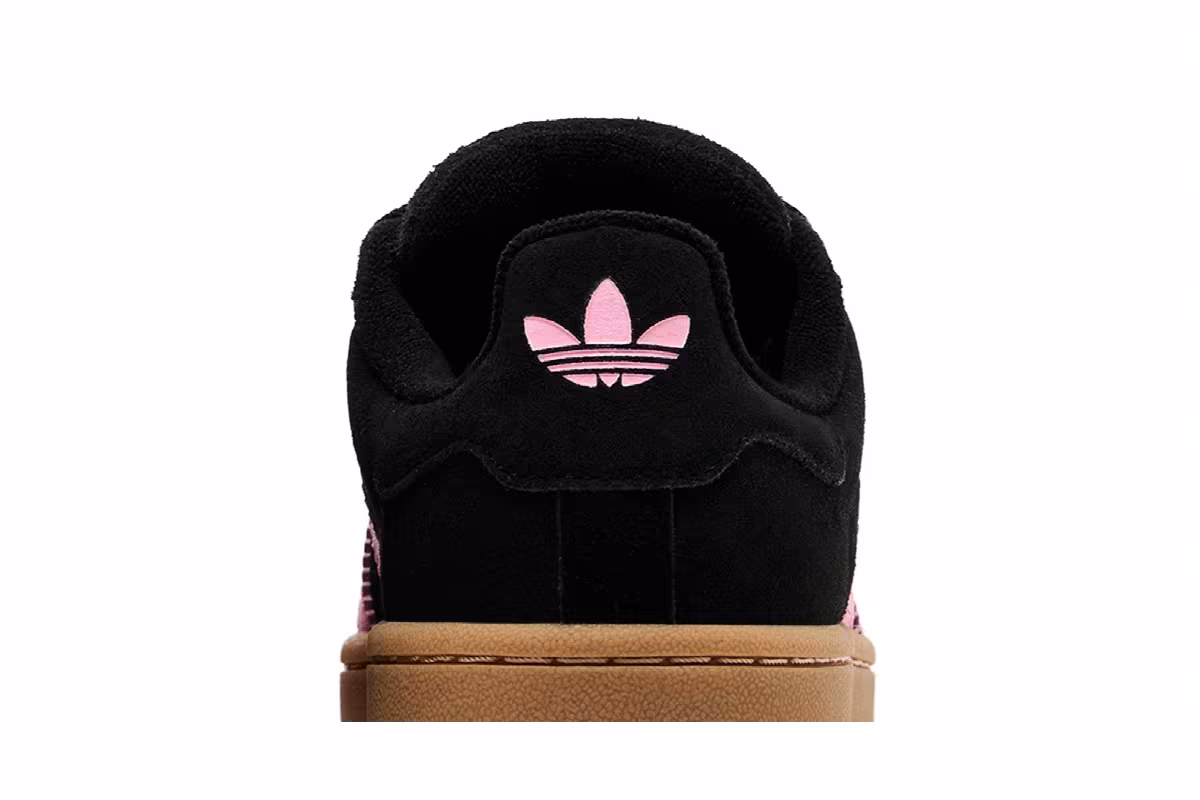 adidas Women's Campus 00s Black True Pink Gum, view 8