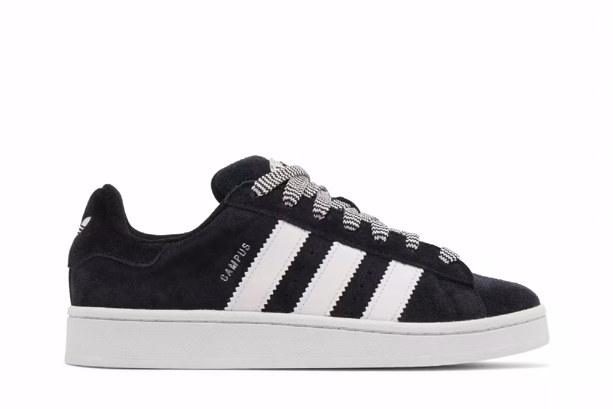 adidas Women's Campus 00s Black Almost Pink, view 2