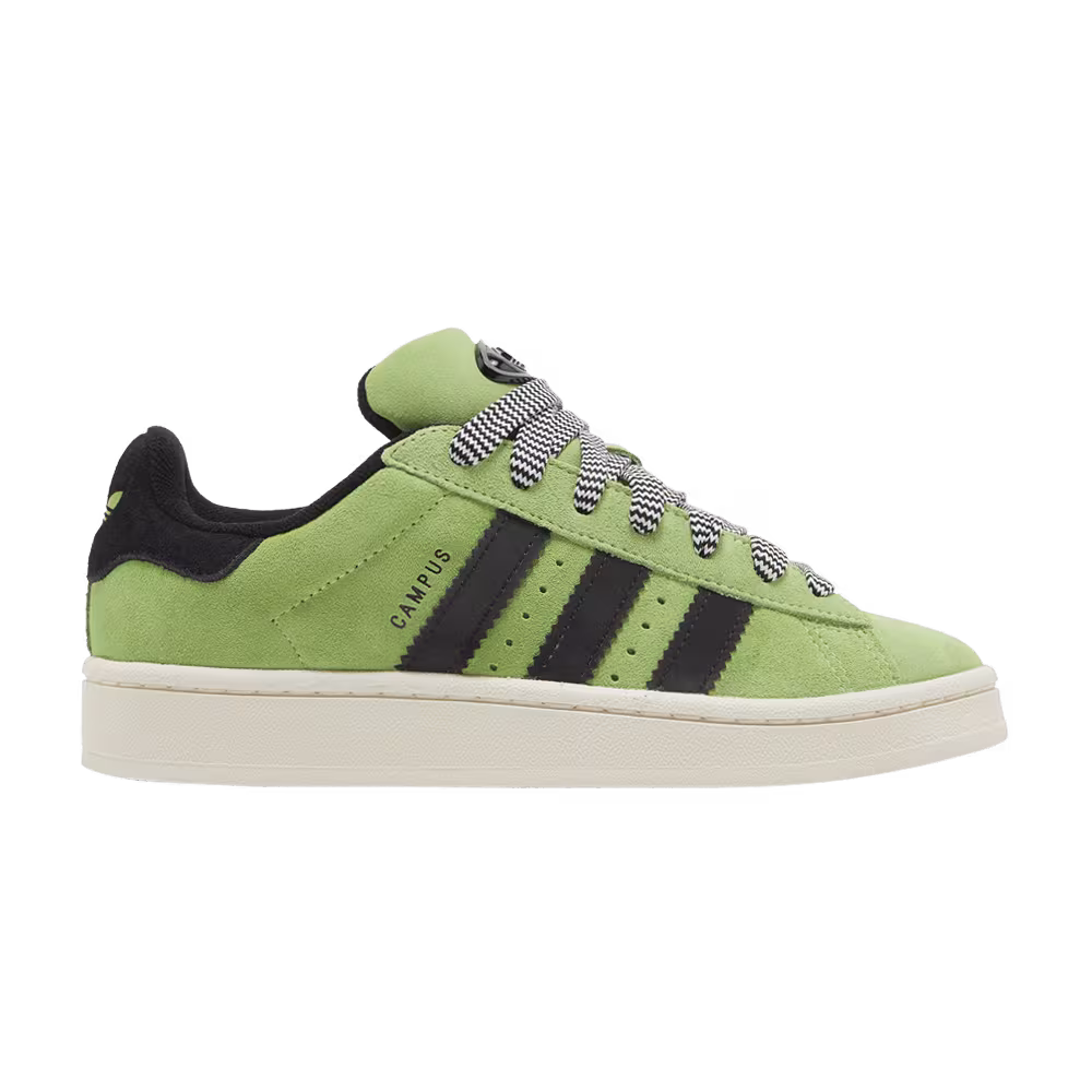 adidas Women's Campus 00s Solar Green Black