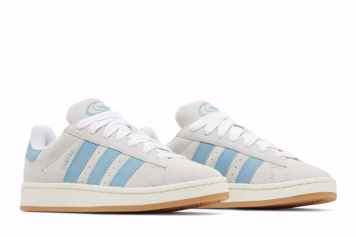adidas Women's Campus 00s White Preloved Blue, view 9