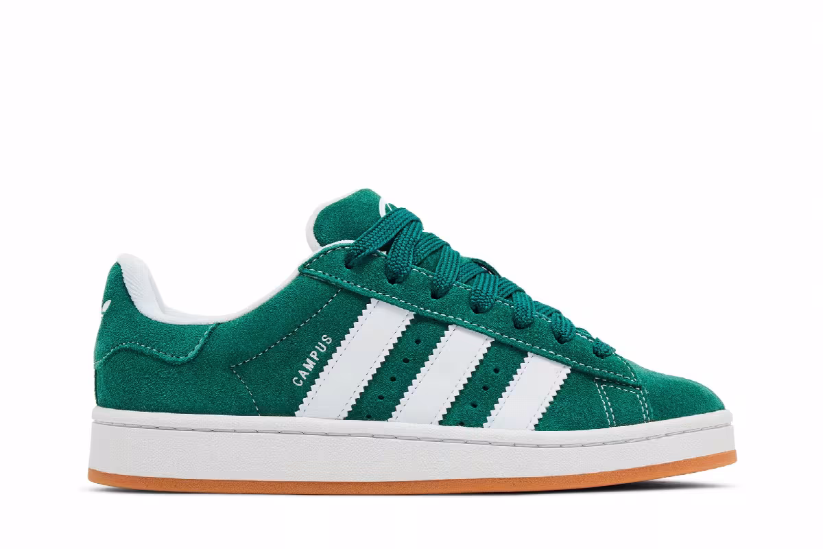 adidas Campus 00s J Dark Green, view 2
