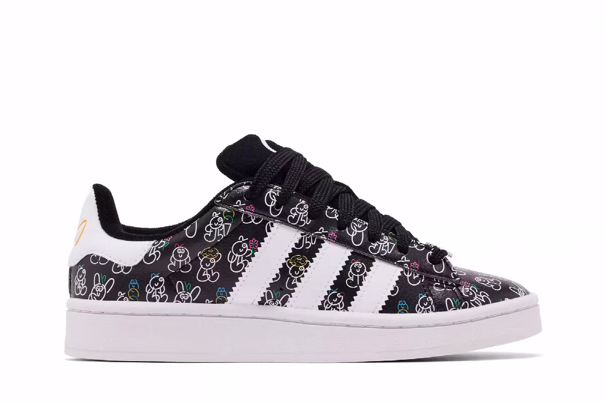 James Jarvis x adidas Campus 00s J Allover Characters, view 2