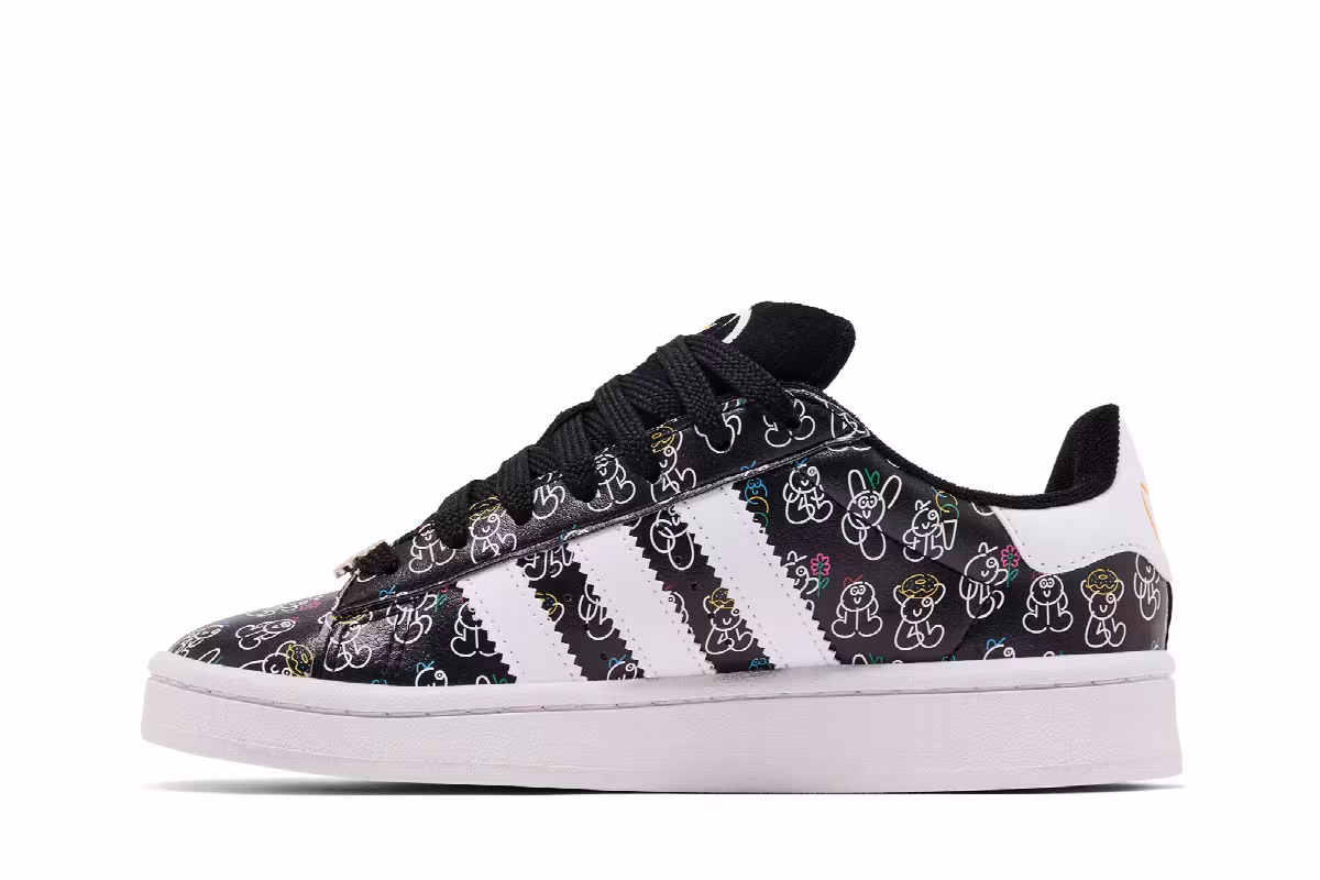 James Jarvis x adidas Campus 00s J Allover Characters, view 4
