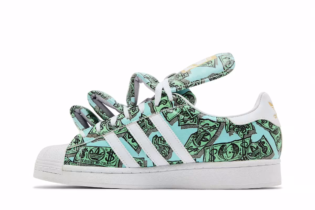 Jeremy Scott x adidas Superstar Money, view 4