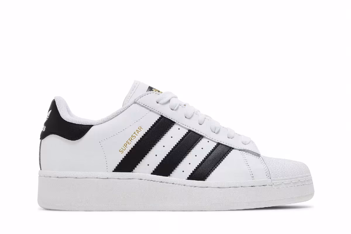 adidas Superstar XLG White Black, view 2