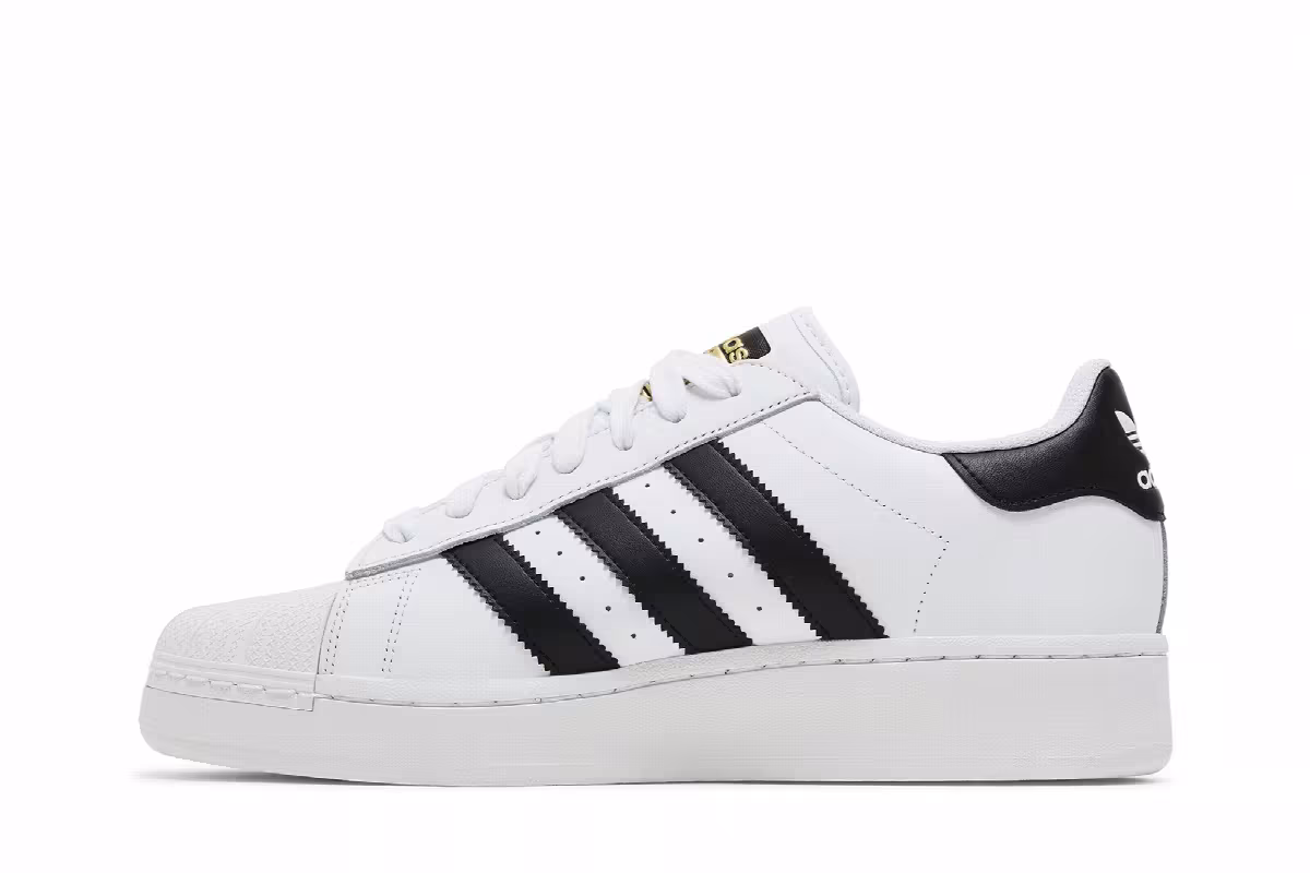 adidas Superstar XLG White Black, view 4