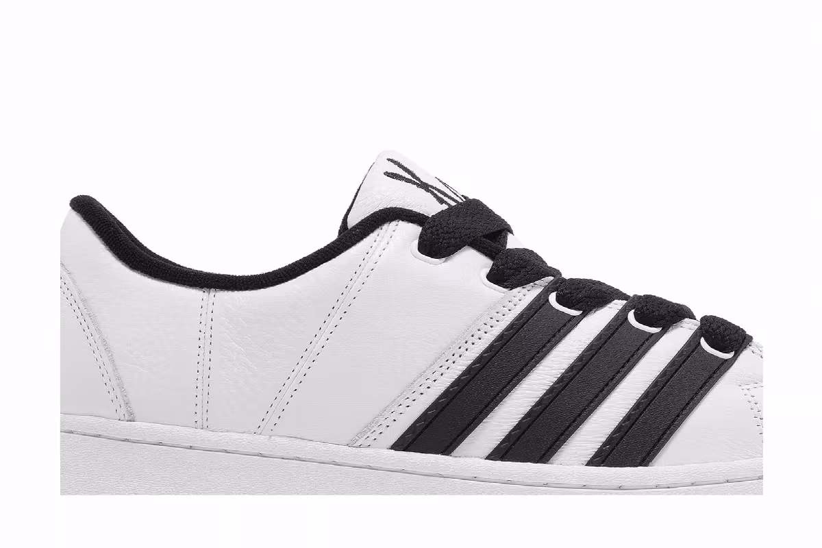 Korn x adidas Superstar Supermodified White Black, view 3