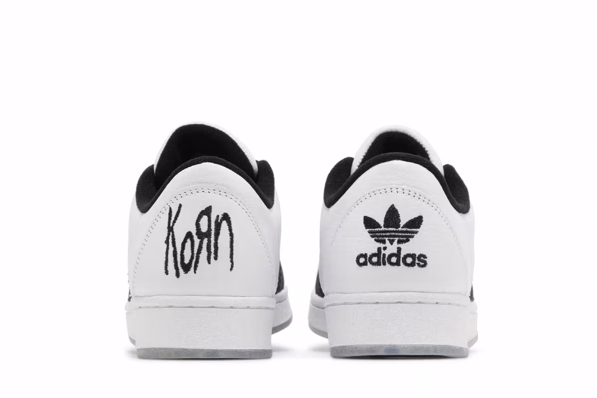 Korn x adidas Superstar Supermodified White Black, view 7