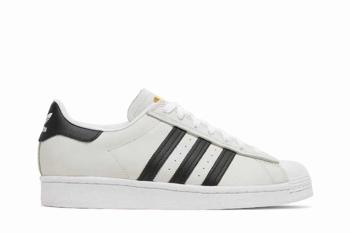 Adidas Superstar White Black, view 2
