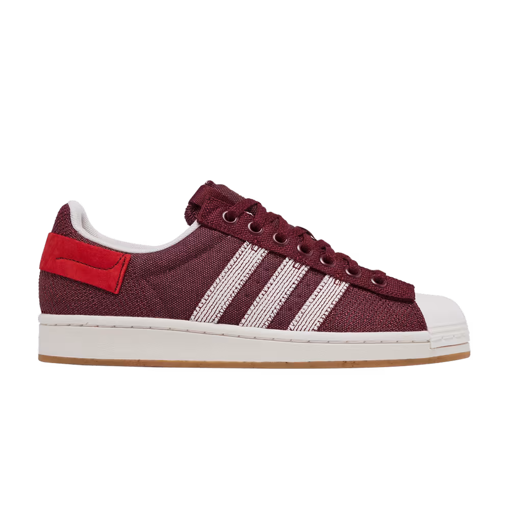 Parley x adidas Superstar Shadow Red
