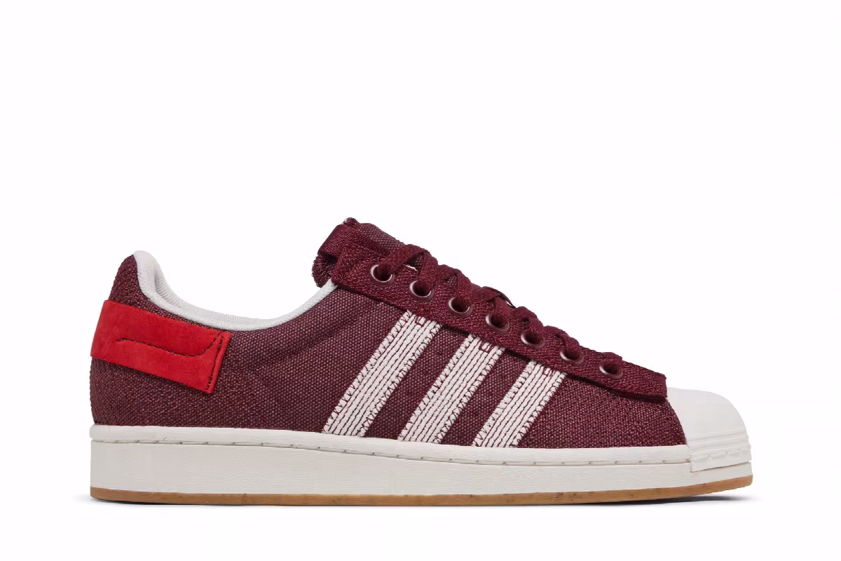 Parley x adidas Superstar Shadow Red, view 2