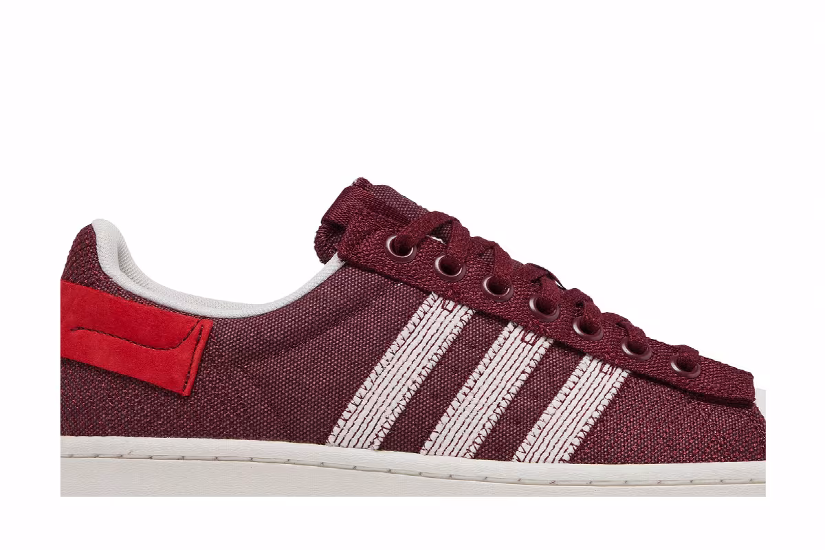 Parley x adidas Superstar Shadow Red, view 3