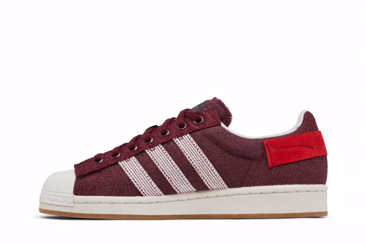 Parley x adidas Superstar Shadow Red, view 4