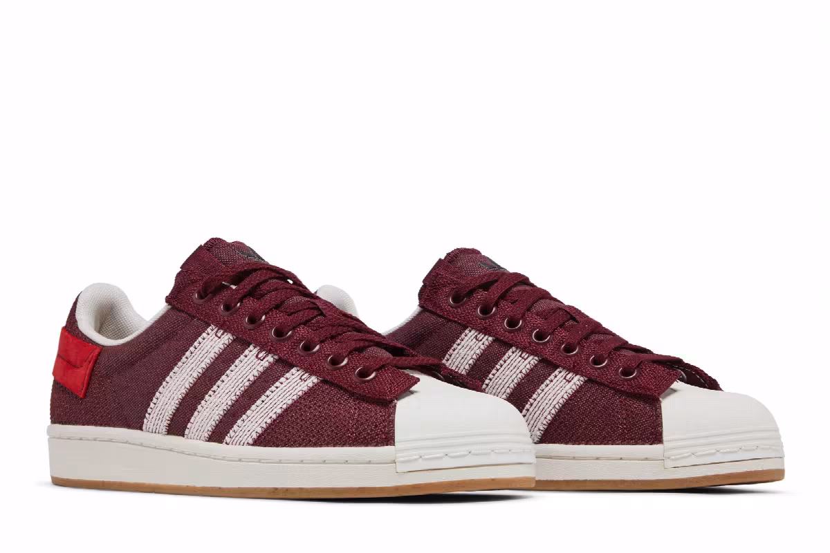 Parley x adidas Superstar Shadow Red, view 9